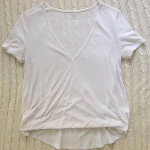 White cotton blouse